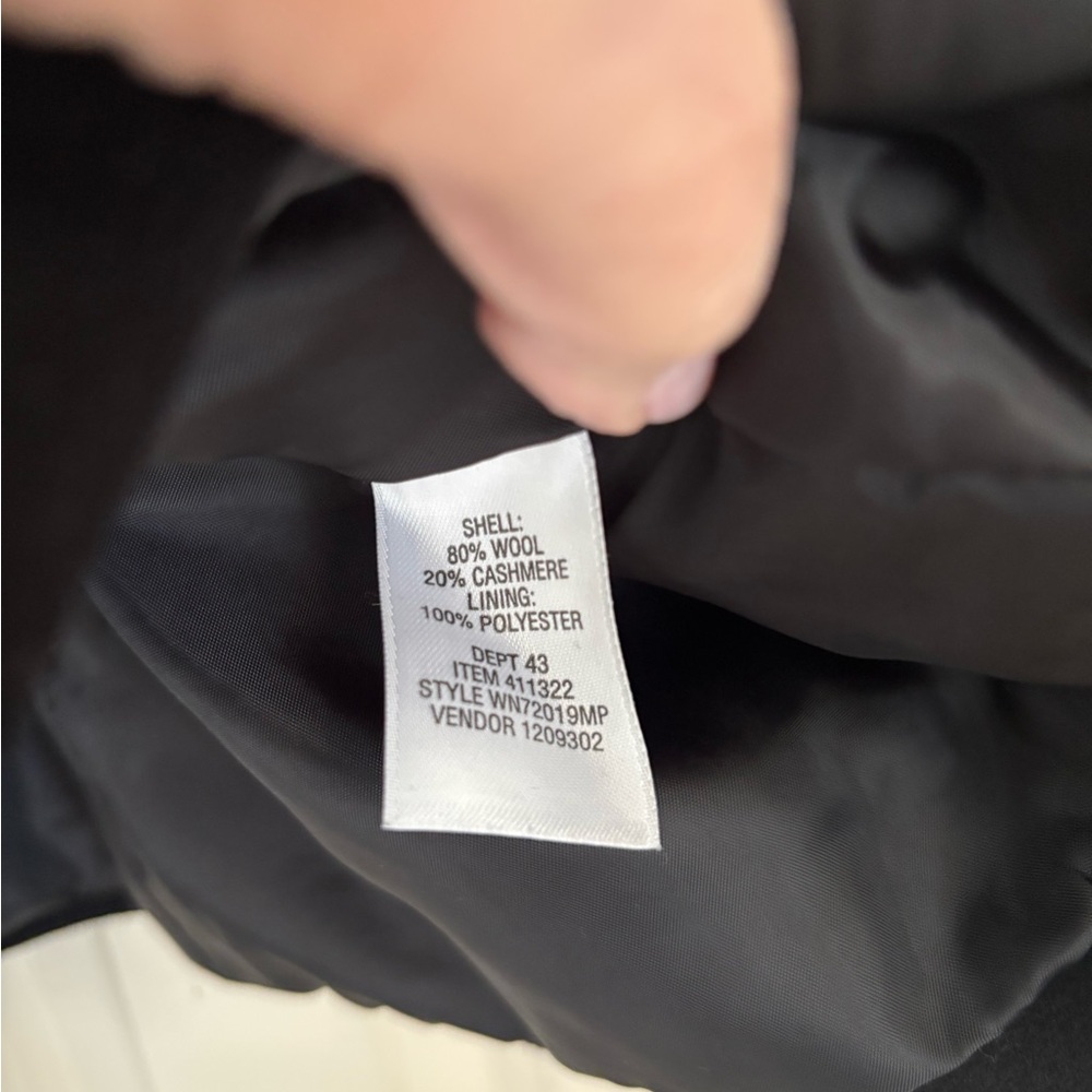 Nordstrom Cashmere Black Blazer - Picture 4 of 5